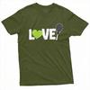 Tennis Love Graphic Tshirt Vintage Distressed Print Short Sleeve Tee Casual Sports Tennis Lover Gift Cotton Daily Wear Tops