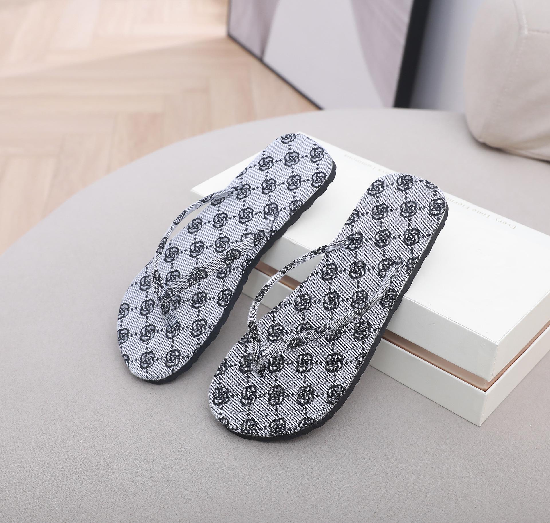 

2022 Нескользящие хлопковые плоские шлепанцы-сандалии 36