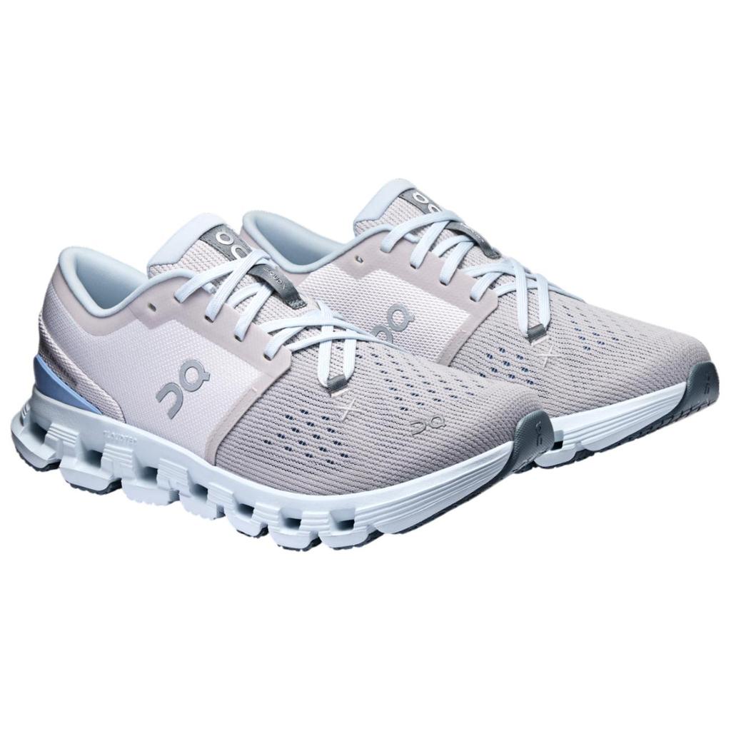 ON  Cloud X 4 Silver Chambray Women Sneakers Grey 3WE30073278