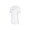 Nike All-Correct Answers Quiz Print Sport Short Sleeve T-Shirt Kids Tops White FN3712-100