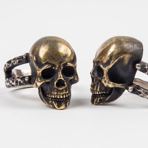 Dr Ska Concho Skull Ring