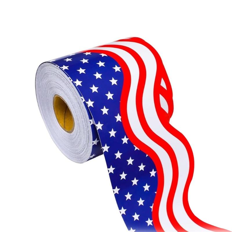 Independence Day Bulletin Border Trim 4th of July Bulletin Board Borders Border Sticker Bulletin Board Decorations