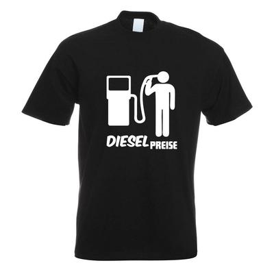 Diesel Prices T-shirt Motif Printed Fun Shirt Design Print- Unisex T-Shirt