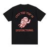 I Put The Fun In Dysfunction Tshirt Fun Retro Cat Fans Cartoon Tshirt Womens Summer Street Wear Casual Humorous Clothing