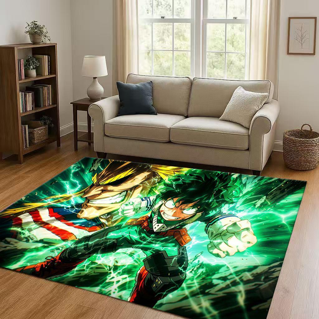 Anime My Hero Academia Bakugou Deku Kreskówka Salon Antypoślizgowy Dywanik Dywan do Sypialni Pokoju Zabaw Sofa, Dekoracja Domu Wycieraczka