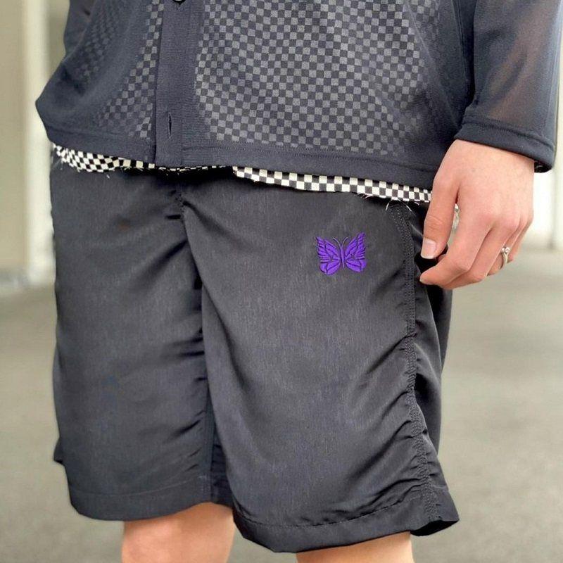 

Needles Talk Butterfly Special-Interest Fashion Brand American Summer High Street Casual Loose Men s Half Length Shorts Butterfly Shorts XL