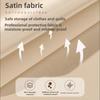 1pc Compression Storage Bag Heavy-Duty Space Saving Large-capacity Travel Container for Quilt Cloth Wardrobe Closet Organization