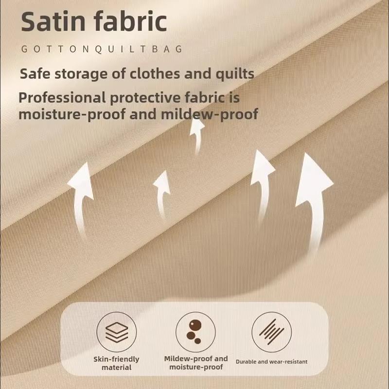 1pc Compression Storage Bag Heavy-Duty Space Saving Large-capacity Travel Container for Quilt Cloth Wardrobe Closet Organization