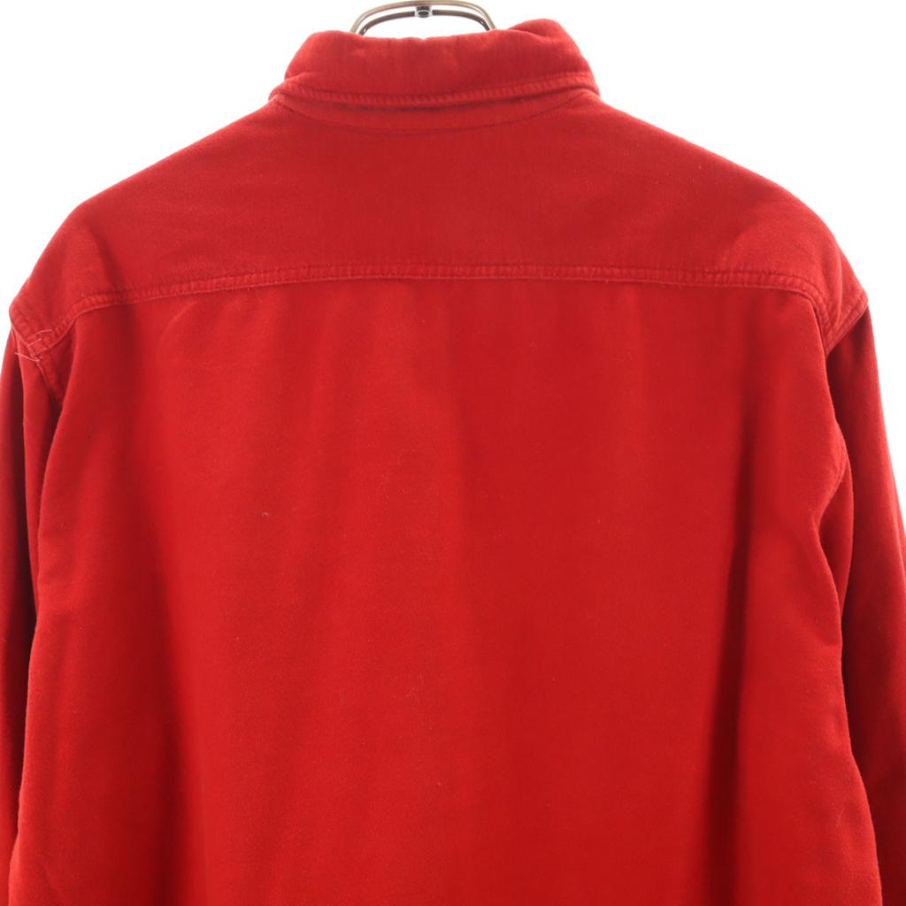 PENNEYS 50s Vintage Chamois Cloth Long sleeve shirt 15-151/2 Red Men's Used
