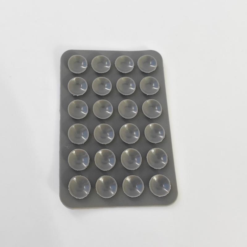 24 Silicone Suction Cups Phone Holder, Multi-Functional Square Phone Pad, Universal Silicone Suction Sticker