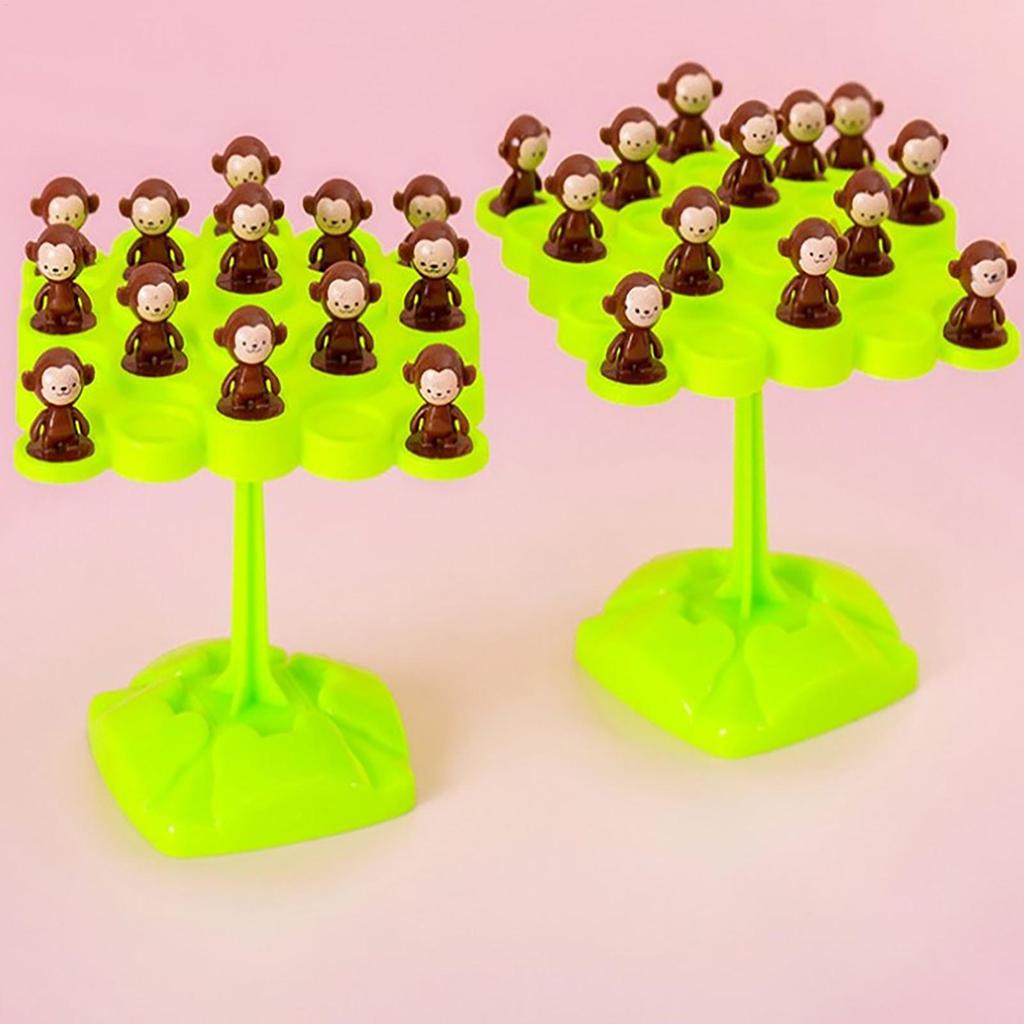 Monkey Tree Balancing Game Early Education Toy Interactive Board Game For Kids Boys Girls Preschoolers Kindergarten School
