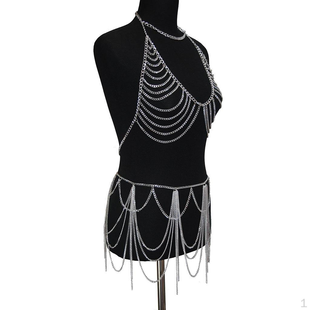 

Цепочка на талии танкини серебряный