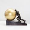 Modern Nordic Minimalist Resin Sculpture Greek Mythology Abstract Figure Home Decor Art Piece Living Room