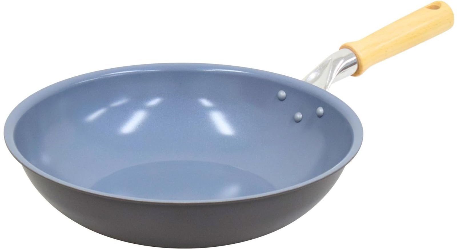 

Urushiyama Metal Industry 28cm Frying Made in Ceramic Lightweight Aluminum Stylish Dark Brown Seraphim Pan, Japan, Heat-Resistant Coating, PFOA-Free, серый