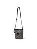 Mlb Classic Monogram Vintage Denim Mini Bucket Bag Ny (Charcoal Grey)