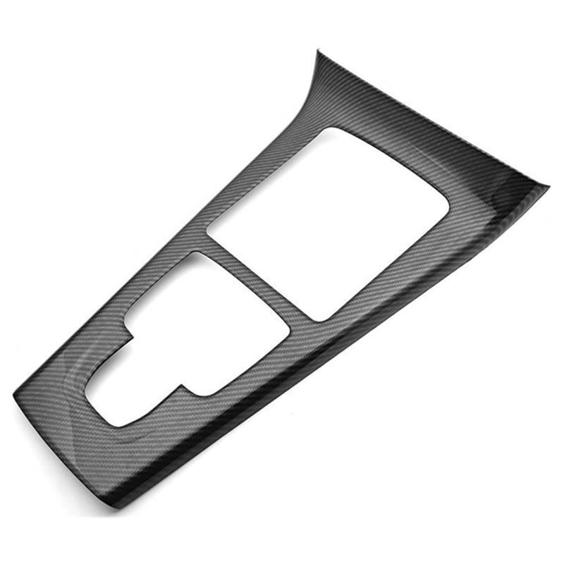 Pro Mercedes Benz A Class W177 Příslušenství Ochranný rám středové konzoly do auta ve stylu uhlíkových vláken ABS