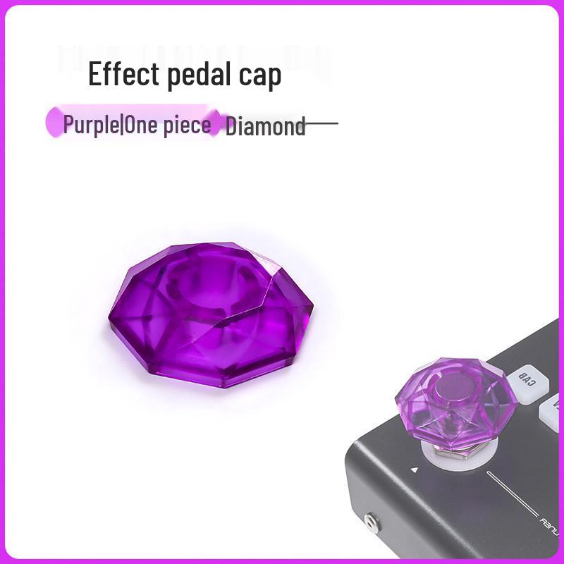 Multi-color Electric Guitar Pedal Foot Caps - Single Effect Pedal Accessories