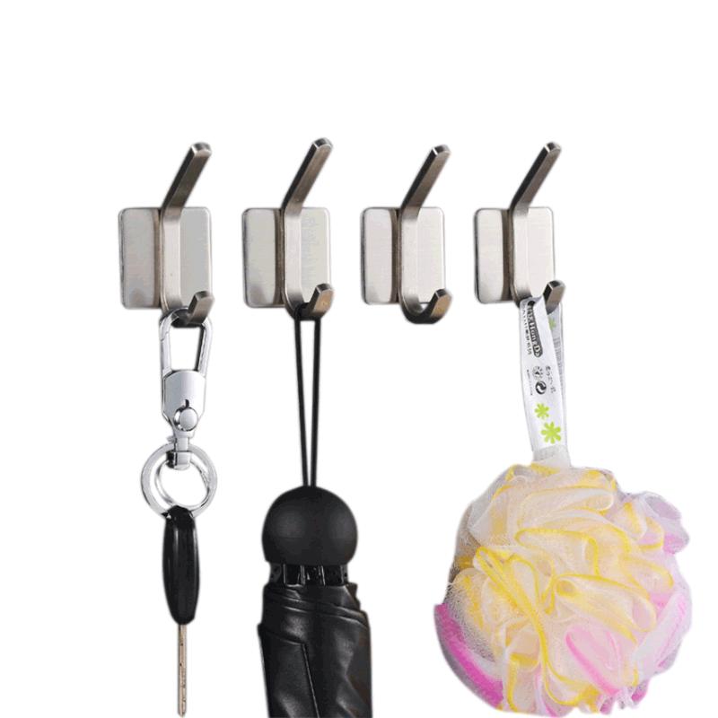 Stainless Steel Free Sample Door Hanger Sticky Hanging Adhesive Wire Coat Hook