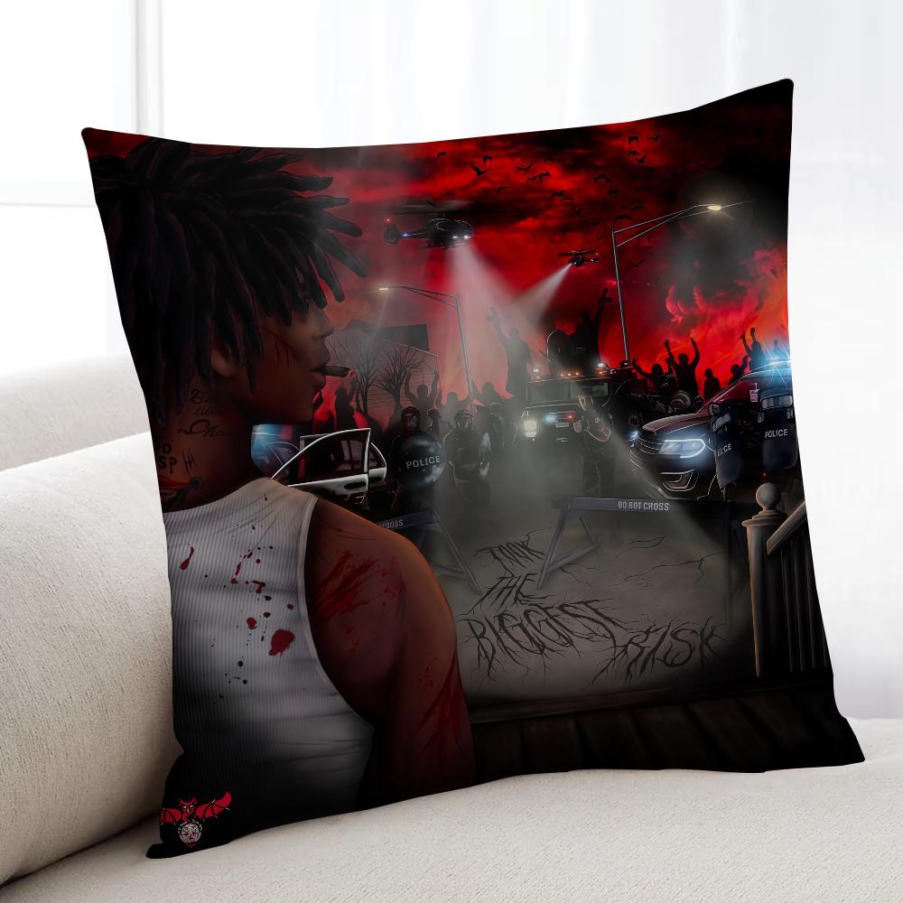 Glokk40Spaz Baby Whoa 2 Cushion Cover Home Bedding Sofa Living Room Pillowcase Simple Soft Skin Cushion Cover Party Gift