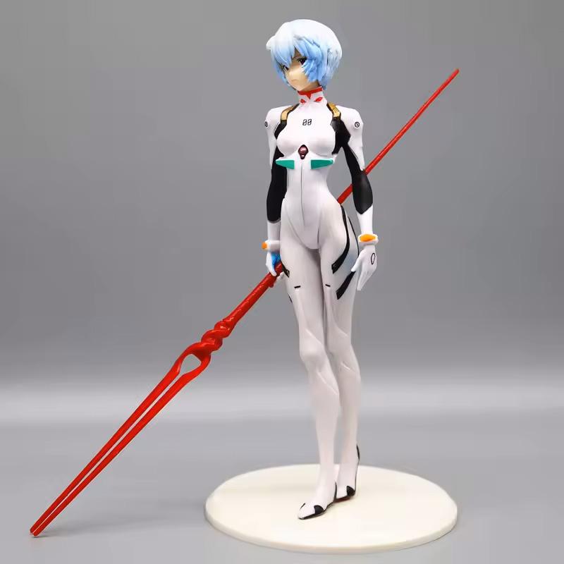23cm New Evangelion Rei Figure Toys Doll Christmas Birthday Gift For Kids Girls
