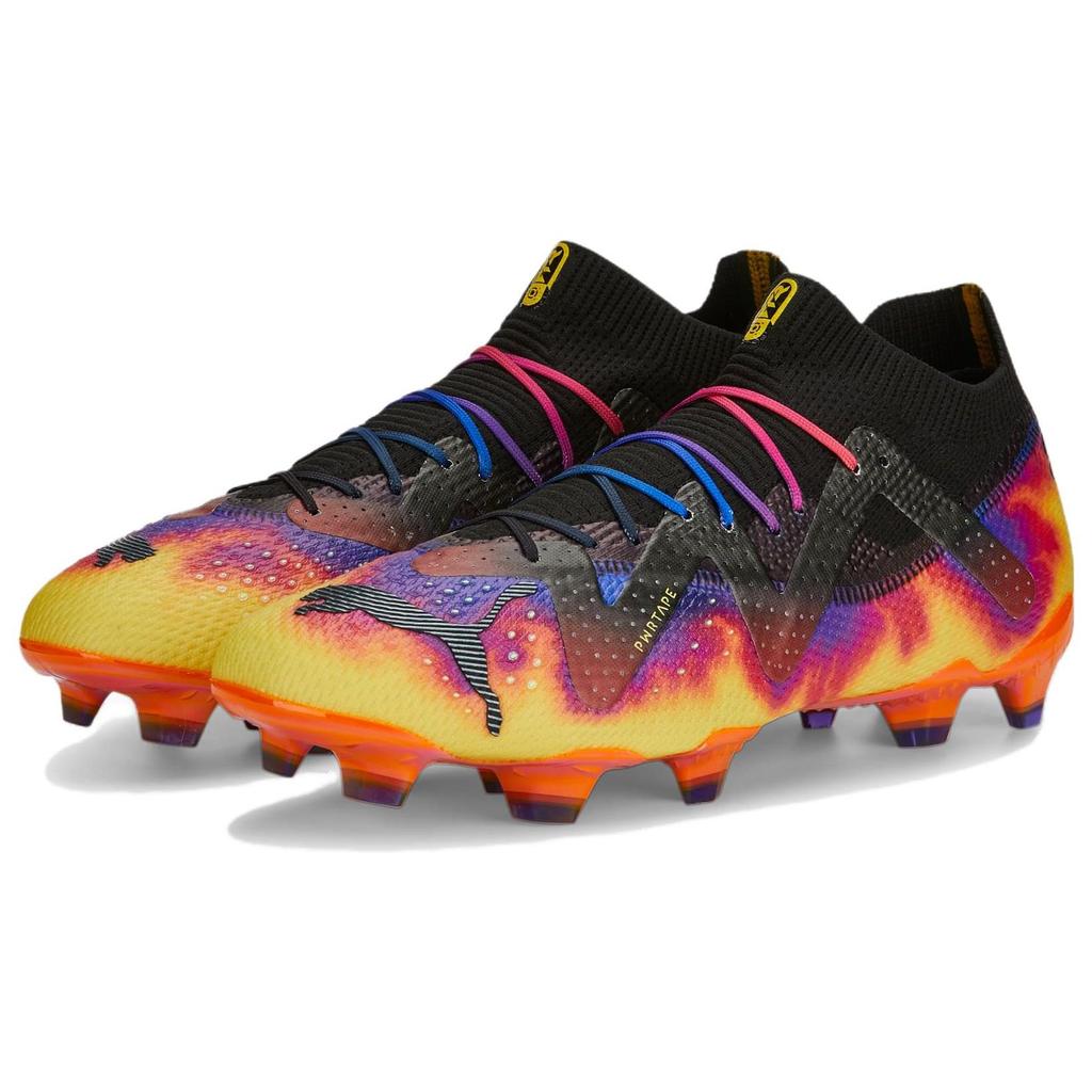 Puma Silni X Future Ultimate Elements Pack Men Sneakers Yellow Team-Violet Black 107326-01