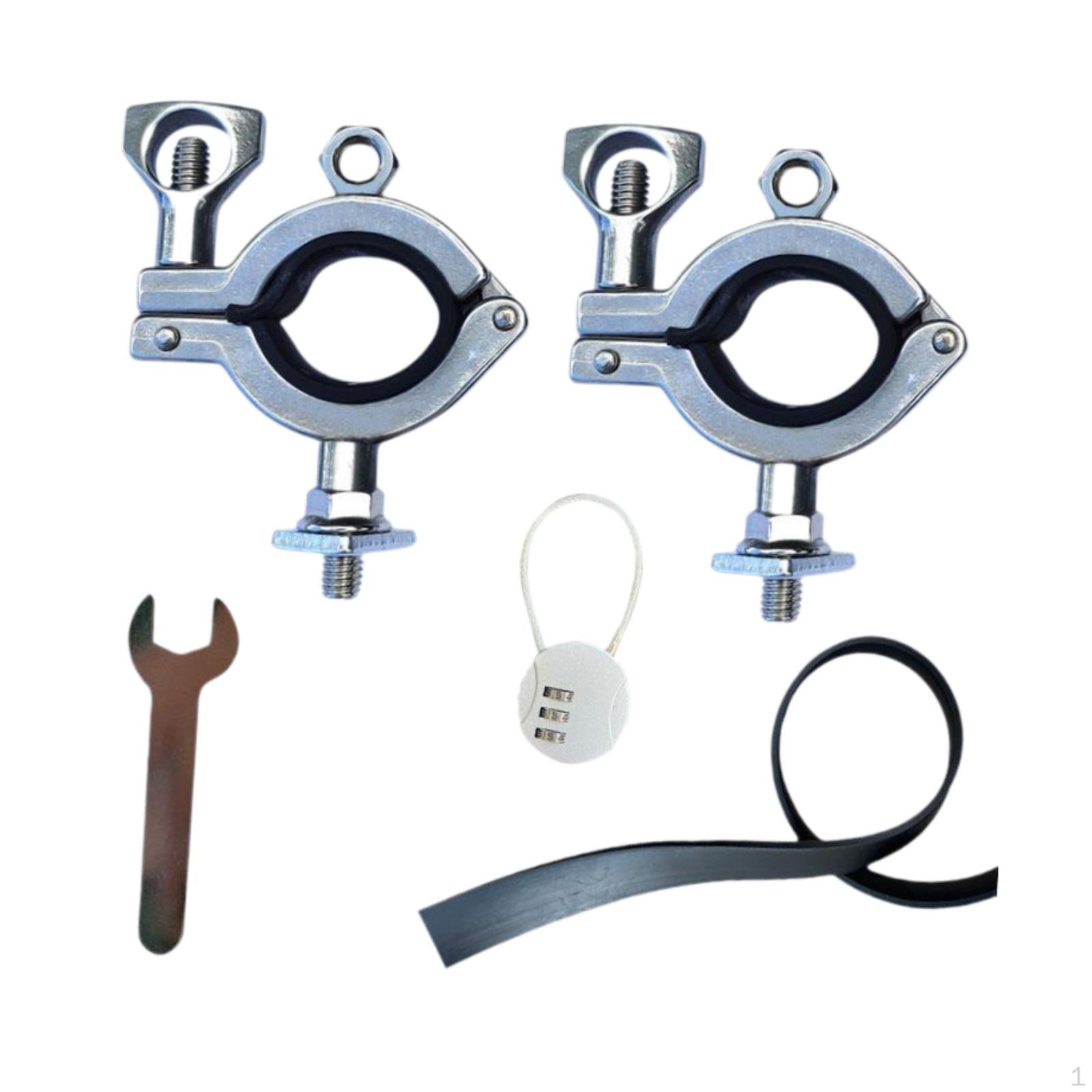 

Roof Rack Spade Holder for Trucks, Mounting Accessories Camping серебряный