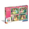 Clementoni 4-in-1 Puzzle - Disney Princess