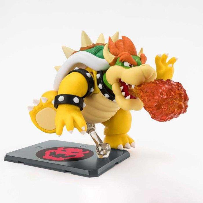 Bewegliche Figur - BANDAI - Bowser S.H.Figuarts Neuauflage - Super Mario - Bewegliche Gelenke - Austauschbare Teile