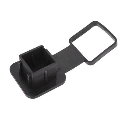 Black Dust Protector Plug Cap Tube Plug Insert Fit Most Vehicles Receiver Cover  Trailer Protection