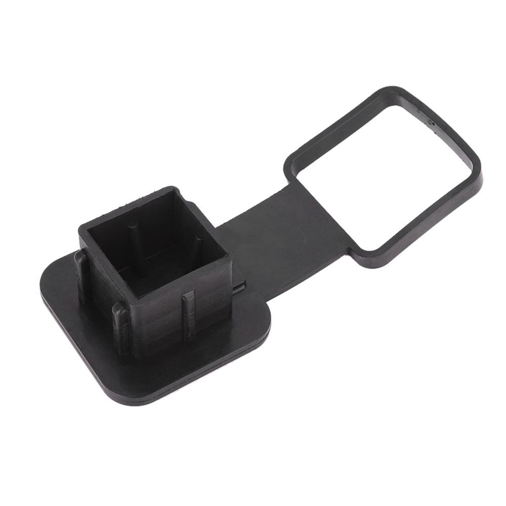Fit Most Vehicles Rubber Receiver Cover Black Plug Cap Dust Protector Tube Plug Insert Vehicle Maintenance