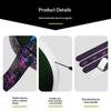 Shock Absorption Padel Racket Protection Tape Anti-Fall Scratch-Proof Paddle Head Edge Sticker High Elasticity Reduce Friction