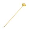 1PCS Stainless Steel Cocktail Sticks Golden Fruit Sticks Reusable Drink Picks Martini Picks Toothpicks for Drinks