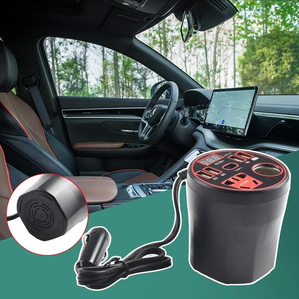 Computers DC V USB Output Car Power Inverter Socket USB Cable Length Chargeable Usage Large Capacity Output Power