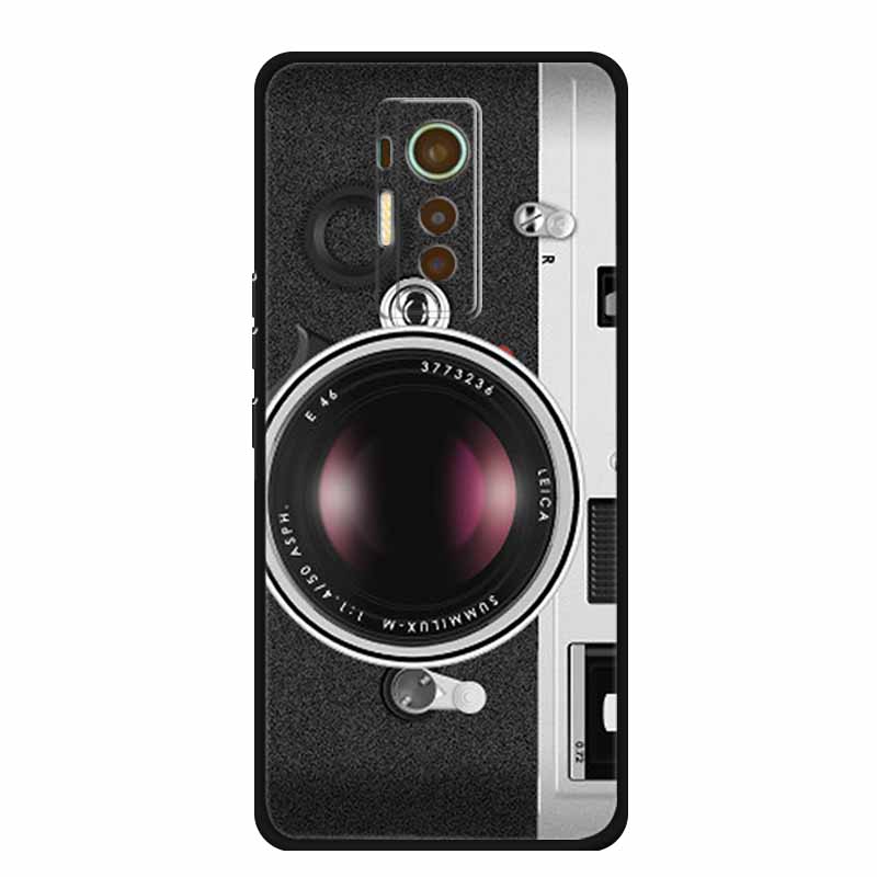For Tecno Phantom X 2021 Case Animals TPU Silicone Soft Phone Cover Cases for PhantomX 2021 AC8 Protective Shockproof Wolf Shell