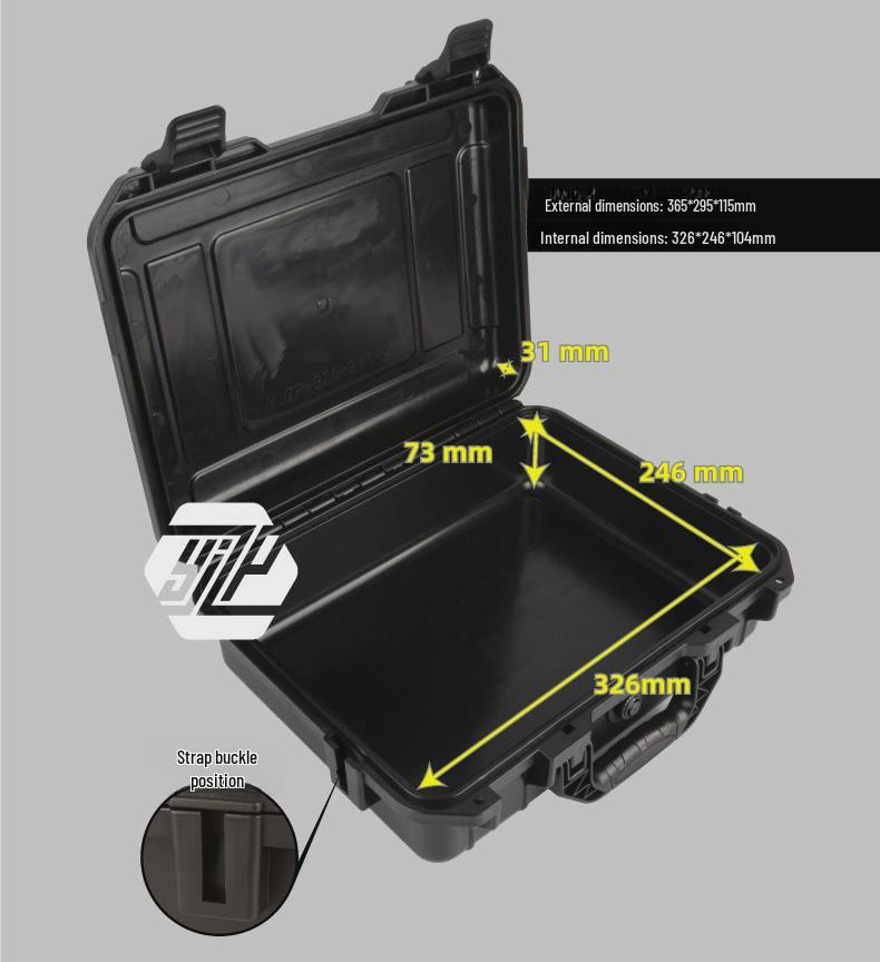 High-Grade Shockproof Multifunctional Outdoor Tool Case with Keyhole and Pressure Resistance