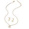 Accessories, Fashionable Small Fresh and Sweet Flower Necklace, Fashionable Small Daisy Earring Set