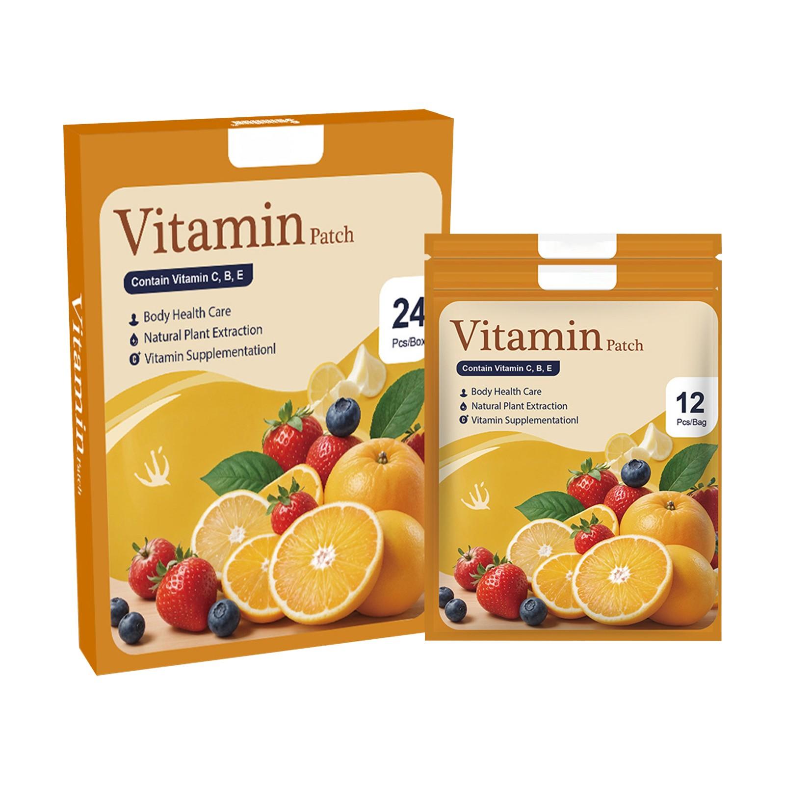 

Пластыри для сохранения здоровья, фруктовые и овощные пластыри 24 шт. One Size жёлтый