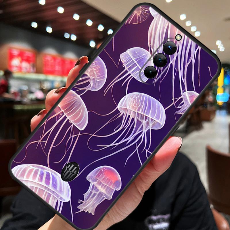 Magic Jellyfish Case For ZTE Nubia Red Magic 10S 10 8 9 8S 9S 11 Pro Plus 10 Air 5G 6R 6 7 6S 7S Pro Cover