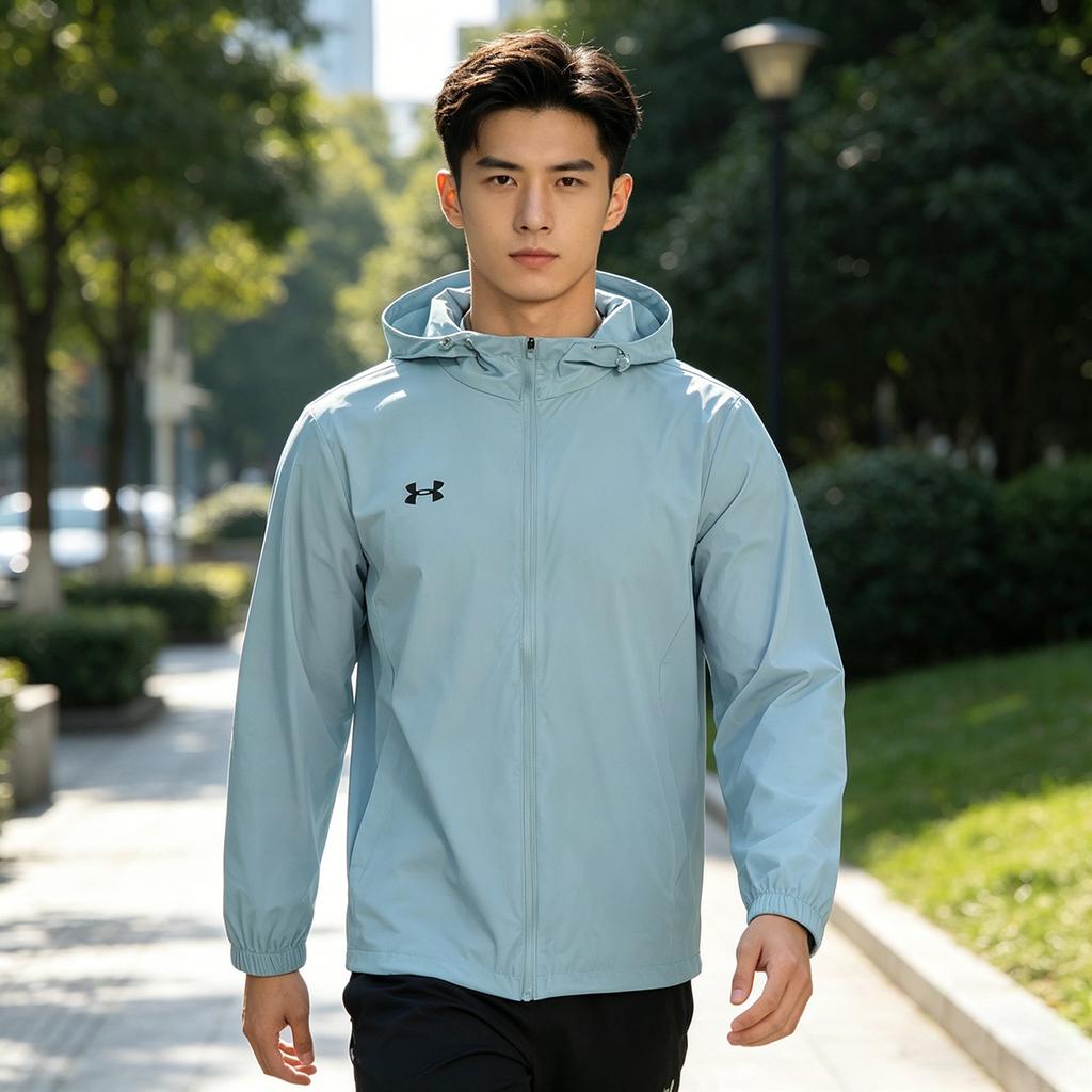 Under Armour Woven Hooded Jacket Men Jackets 26500403-014