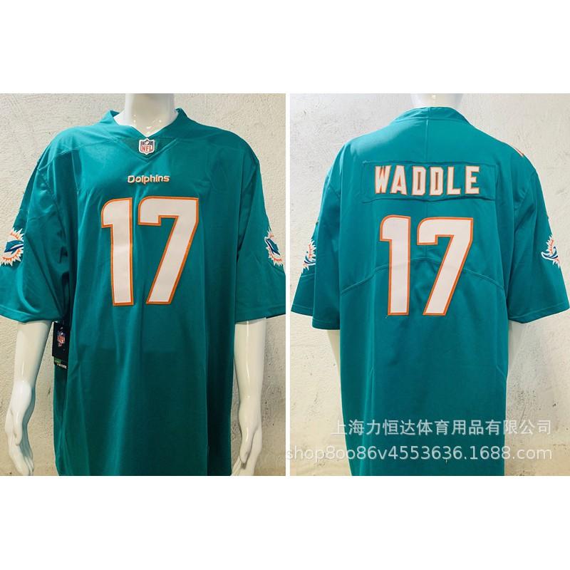 Miami Dolphins Football Jersey 10 13 17 Tagovailoa Legend Embroidery Sports Team Uniform Men Women