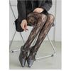 Women Sweet Floral Hollow Out Jacquard Thin Fishnet Pantyhose Stockings