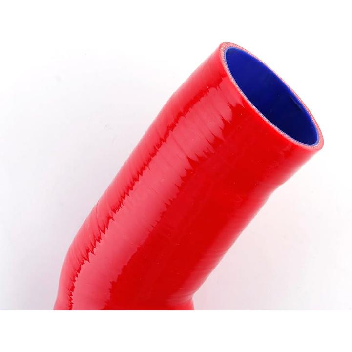 Silicone Intake Boot Hose for BMW N52 6cyl E82/E88/E90/E91/E92/E93 3.0 2006-2013 2007 2008 2009 2010 2011 2012 (red)