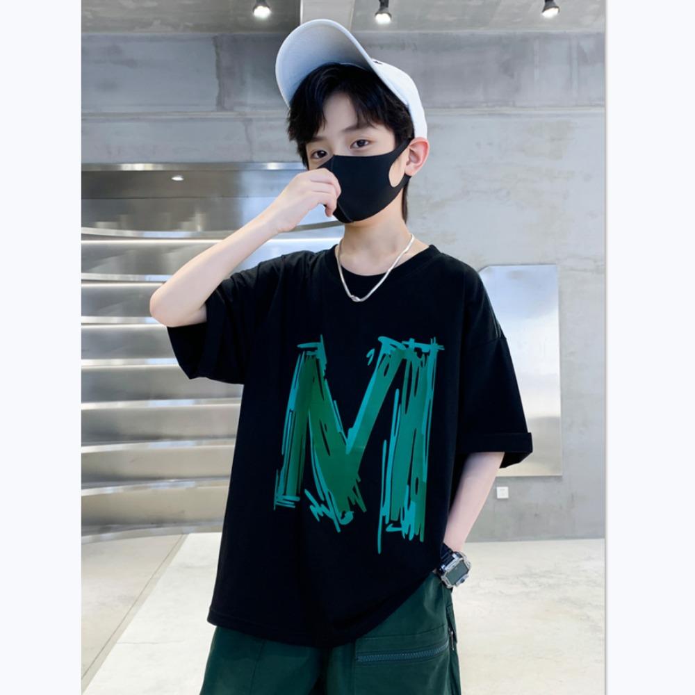 Boys' Summer Fashion Short Sleeved T-shirt