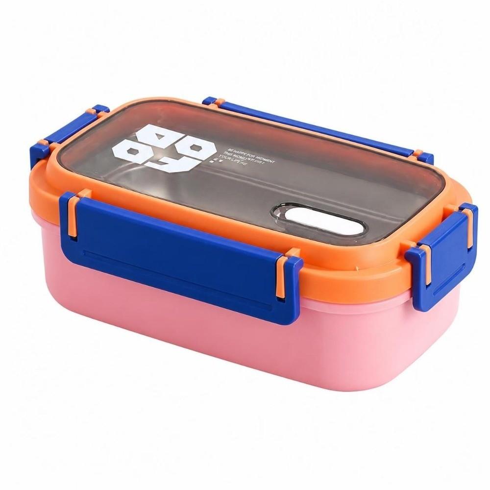 Leak-Proof Stainless Steel Lunch Box Heat Insulated Food Box Divided Food Container For Kids