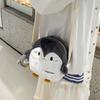 Portable Penguin Handbag Doll Toy Funny Messenger Bag Creative Plush Crossbody Bag  Girl