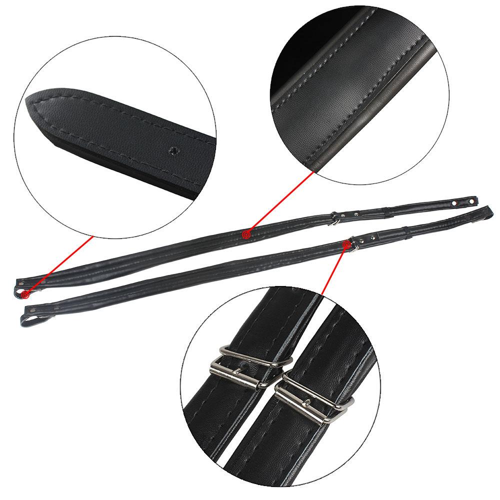 M MBAT Pair of Adjustable Synthetic Leather Accordion Straps High-quality Accordion Accessory For 16-120 Bass Accordion