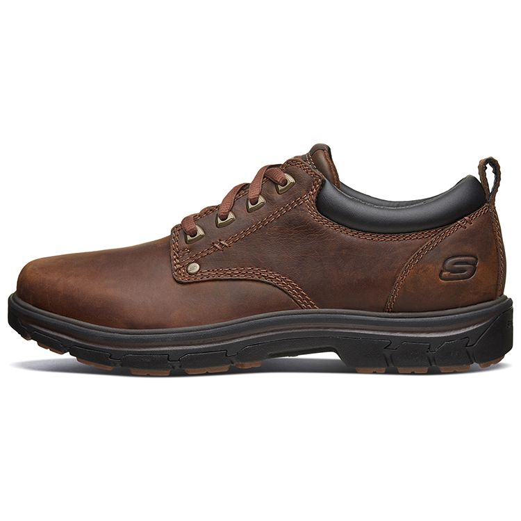 Skechers Segment Business Comfort Casual Men Casual Shoes Dark-Brown 64260-CDB 39.5