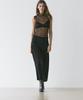 Masimodutti Box Pleated Semi-Long Skirt