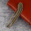 Large Brooches Twig Feather Decoration Vintage Bronze Brooch Sweater Scarf Buckle Cardigan Suit Big Pin