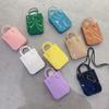 Simple PVC Shoulder Bag Waterproof Mini Messenger Bag Candy Colored Handbags Vacation